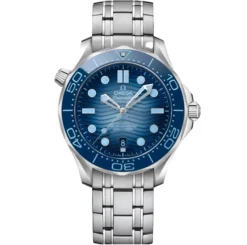 Omega Seamaster Diver 300M Blue Dial Watch, 42 mm