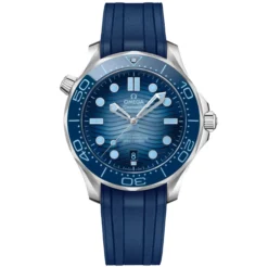 Omega Seamaster Diver 300M Blue Dial Watch, 42mm