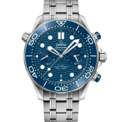 OMEGA Seamaster Diver 300M Steel Blue Dial Watch, 44mm