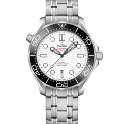 OMEGA Seamaster Diver 300M White Dial Watch, 42mm