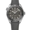 OMEGA Seamaster Planet Ocean 600M Steel on Rubber Strap Blue Dial Watch, 43.5mm