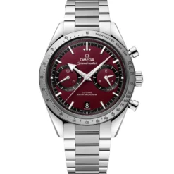 OMEGA Speedmaster '57 Burgundy Dial Watch, 40.5mm