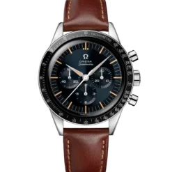 OMEGA Speedmaster First in Space Blue-Gray Dial Watch, 39.7mm