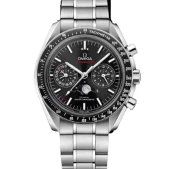 OMEGA Speedmaster Moonphase Black Dial Watch, 44.25mm