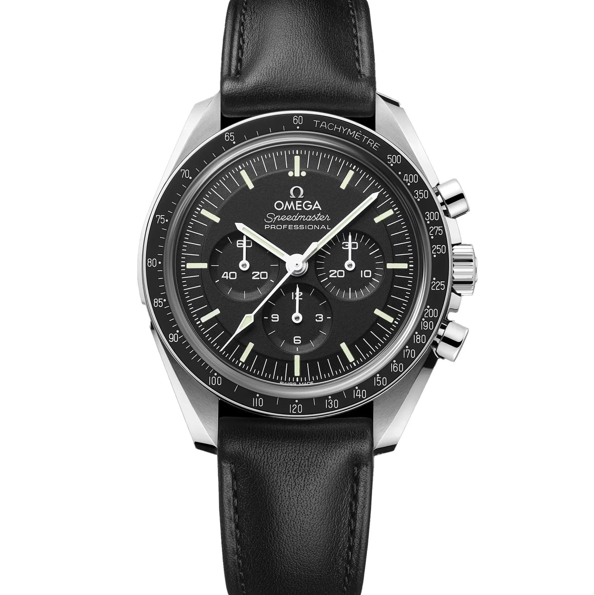 OMEGA Speedmaster Newmoon Black Dial Watch, 42mm