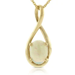 Opal Pendant 14K