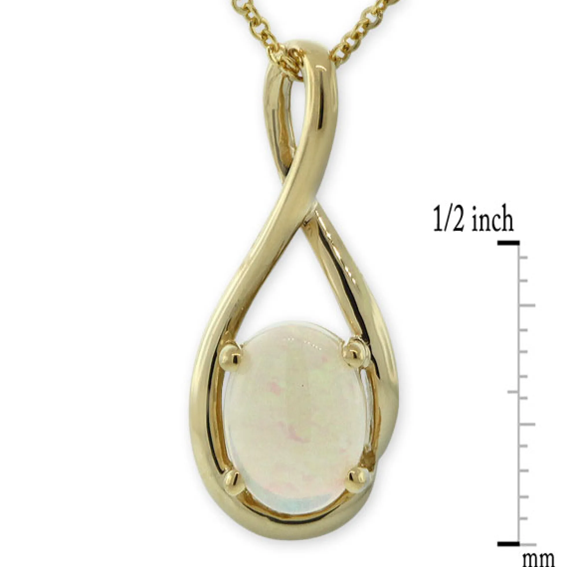 Opal Pendant 14K