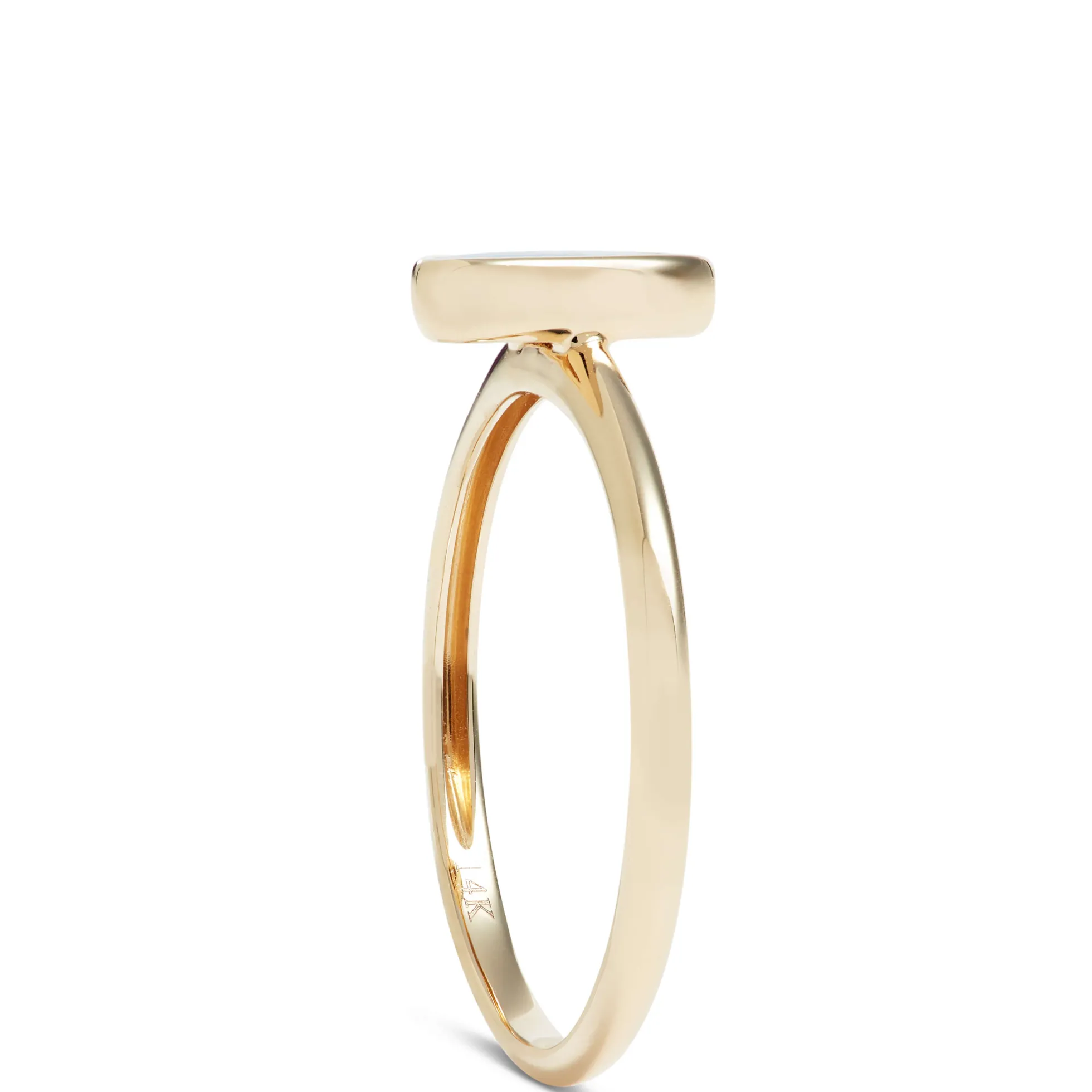 Opal Ring, 14K Yellow Gold