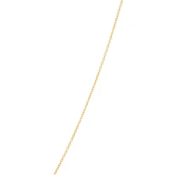 Oval Aquamarine Pendant Necklace, 14K Yellow Gold