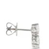 Oval Diamond Earrings, 2-¾ Total Carat Weight, 18K White Gold