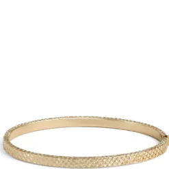 Oval Toscano Diamond Cut Bracelet, 14K Yellow Gold