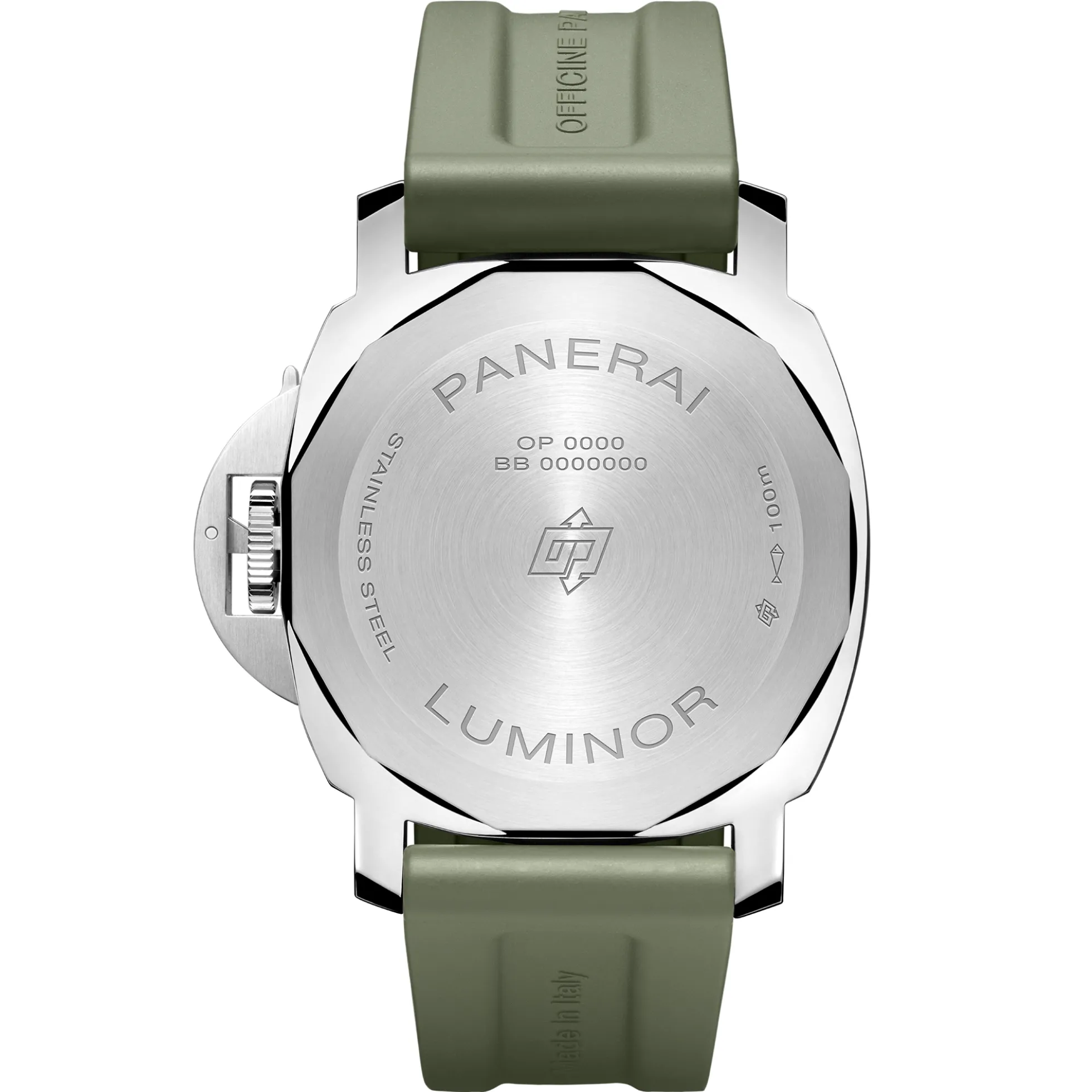 Panerai Luminor Base Logo White Dial Watch, 44mm