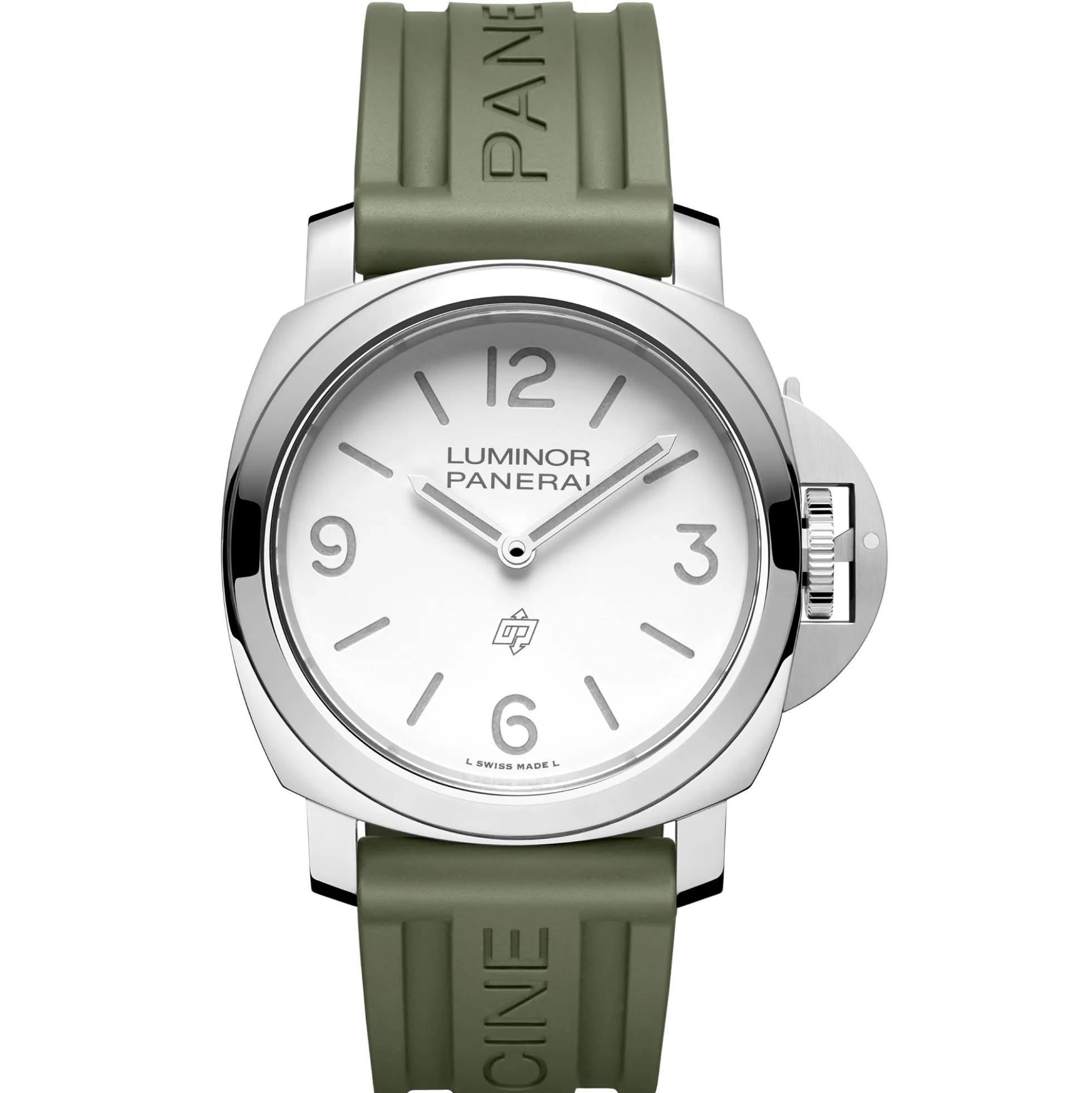Panerai Luminor Base Logo White Dial Watch, 44mm