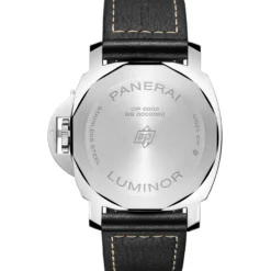 Panerai Luminor Logo Black Dial Watch, 44mm