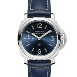 Panerai Luminor Logo Blue Dial Watch, 44mm