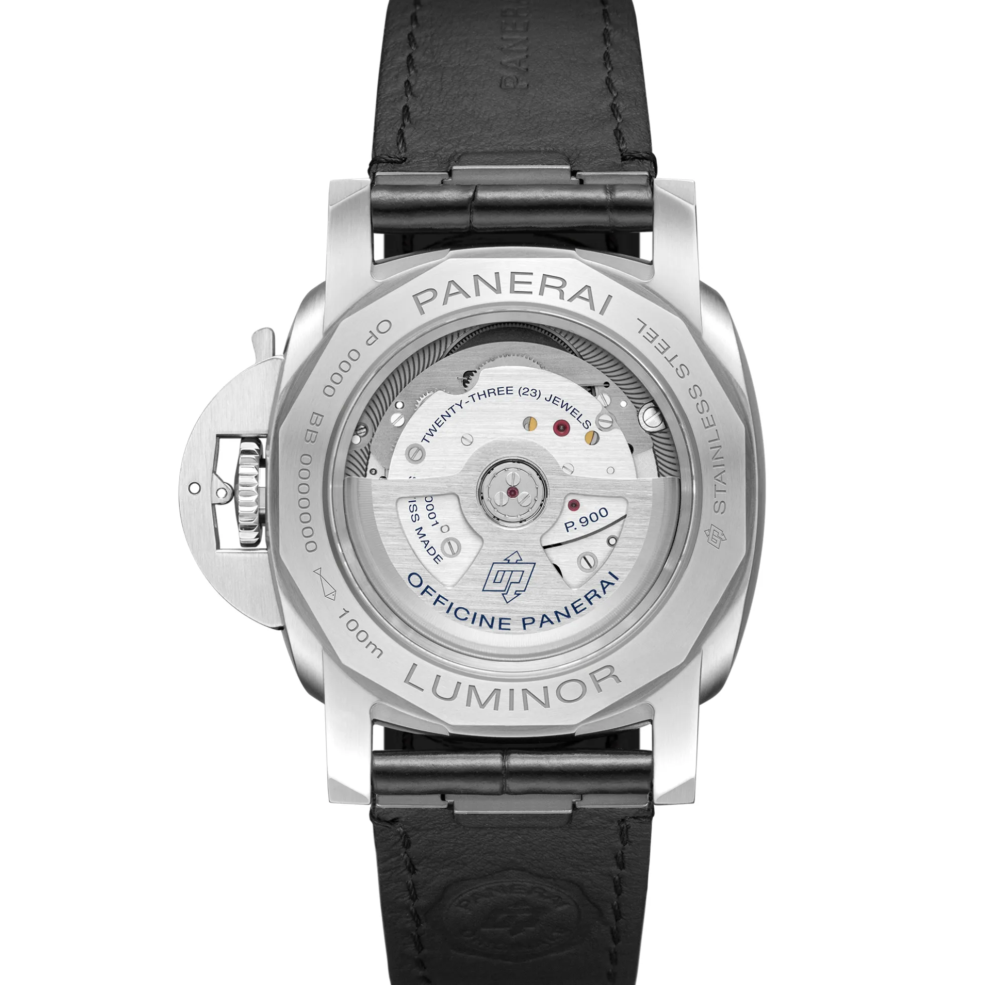 Panerai Luminor Quaranta BiTempo Watch White Dial, 40MM