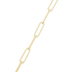 Paperclip Chain Necklace 14K, 18"