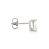 Pear-Shaped Diamond Studs, 3/4 Carat Total Weight, in 14K White Gold