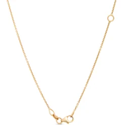Pear-Shaped Opal and Diamond Pendant Necklace, 14K Yellow Gold