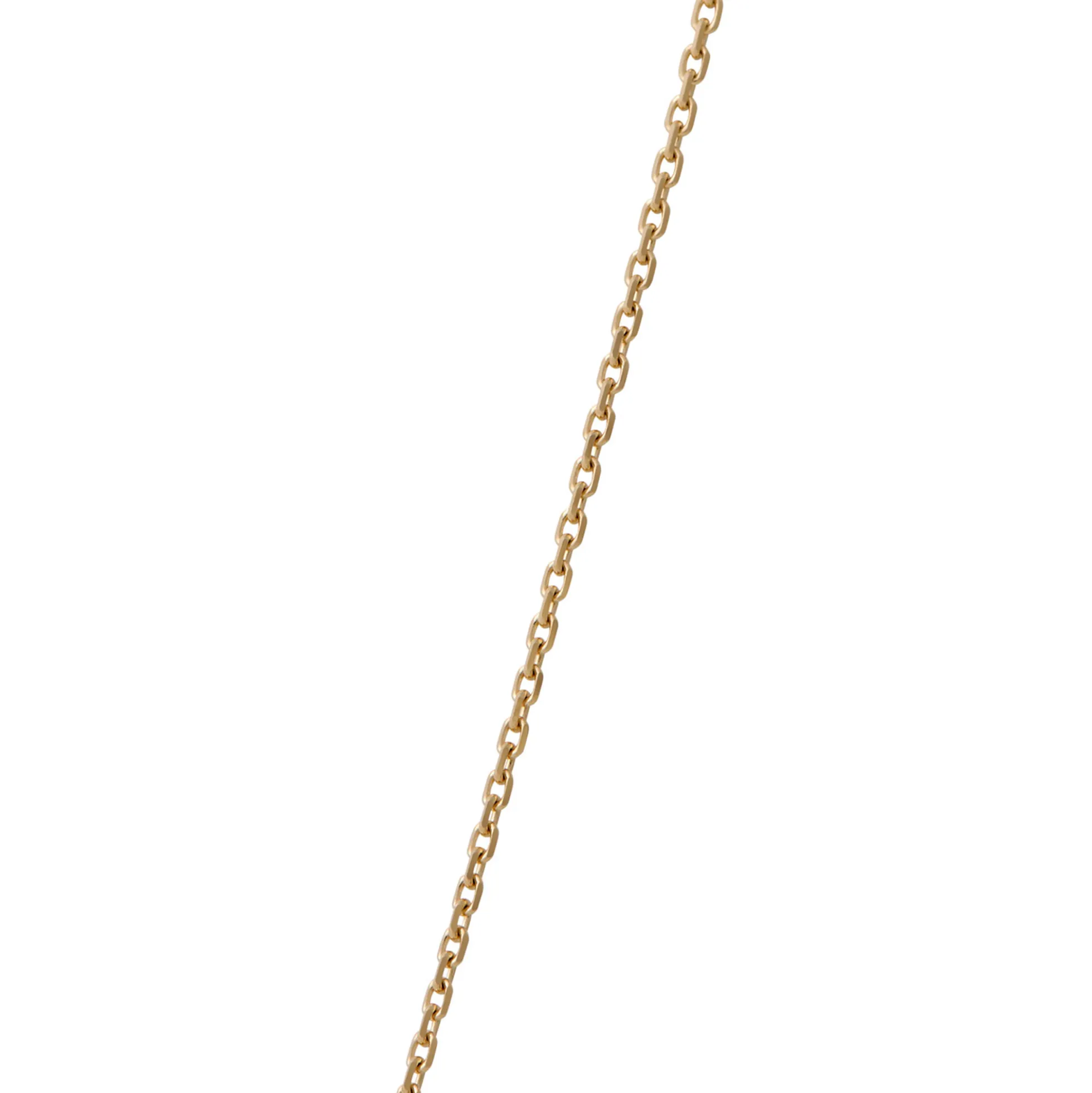 Pear Shaped Ruby Bird Necklace, 14K Yellow Gold