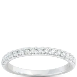 Pear Shape Halo and Round Diamond Bridal Set, 14K White Gold