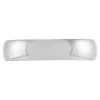Polished Rounded Comfort Fit 5mm Band in Platinum