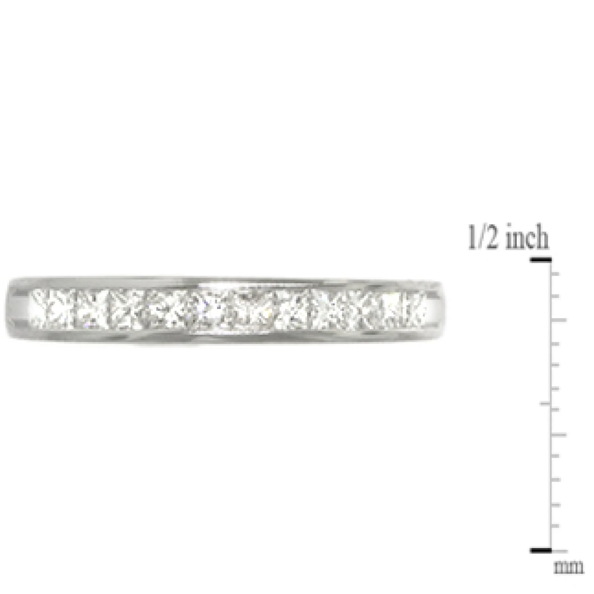 Princess Cut Diamond Ring 14K, 1/2 ctw.