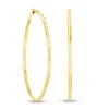 Roberto Coin Basic Gold Large Hoop Earings 18K