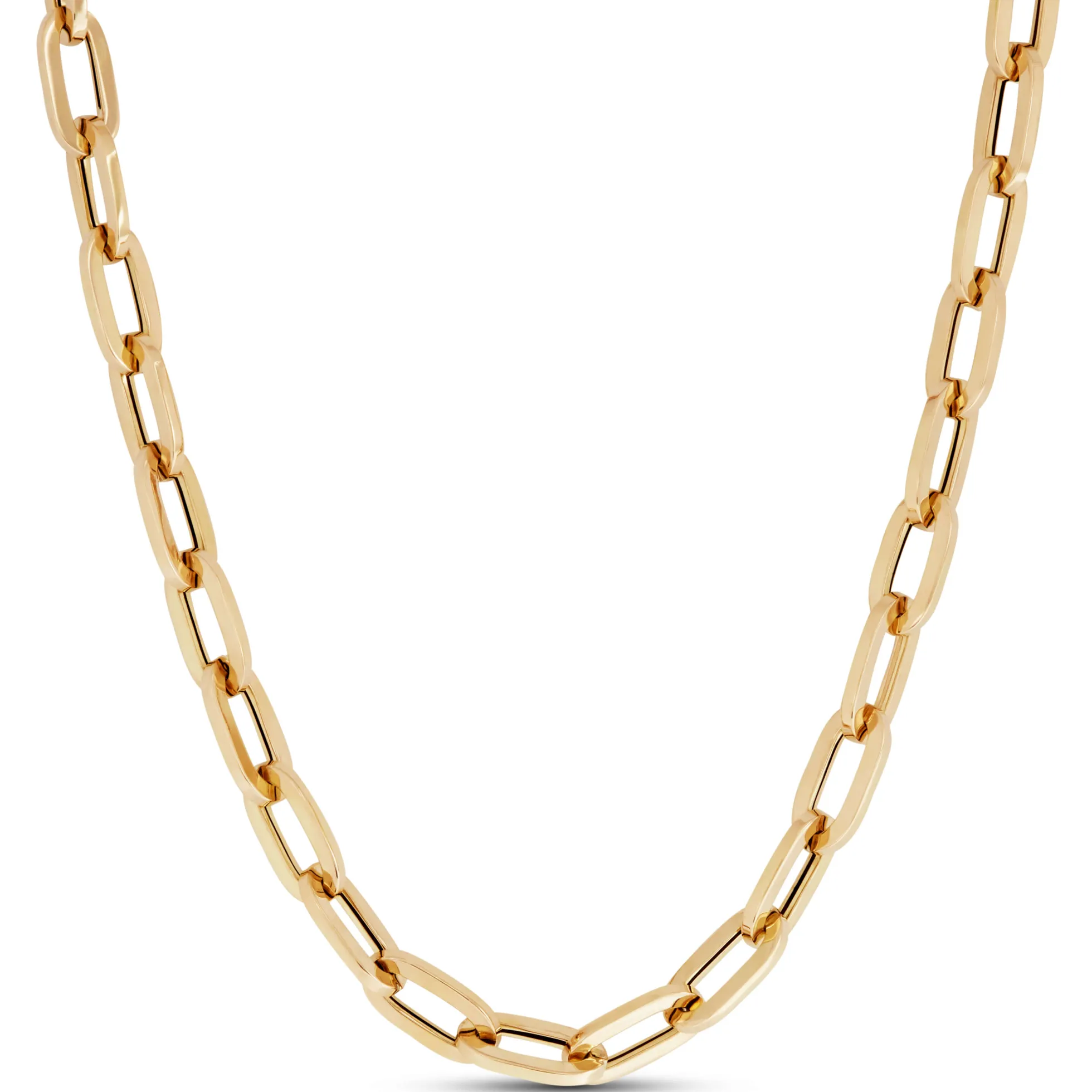 Roberto Coin Classic Oro Collar Necklace, 18K Yellow Gold