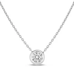 Roberto Coin Diamonds by the Inch 1-Station Diamond Necklace 18K