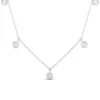 Roberto Coin Diamonds by the Inch 5-Station Diamond Necklace 18K