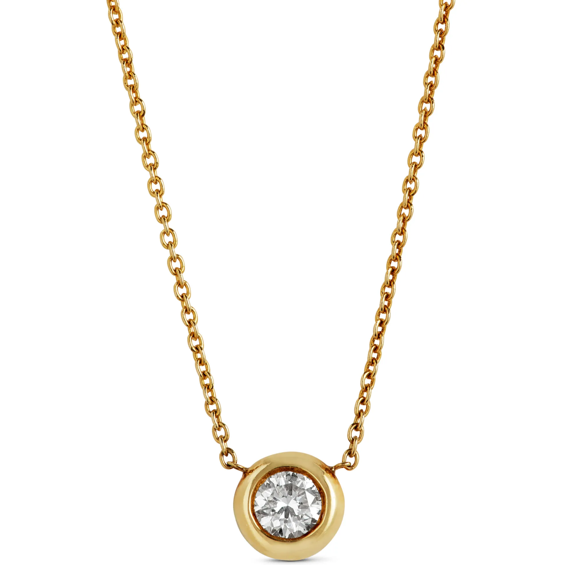 Roberto Coin Diamonds by the Inch 1-Station Diamond Necklace 18K