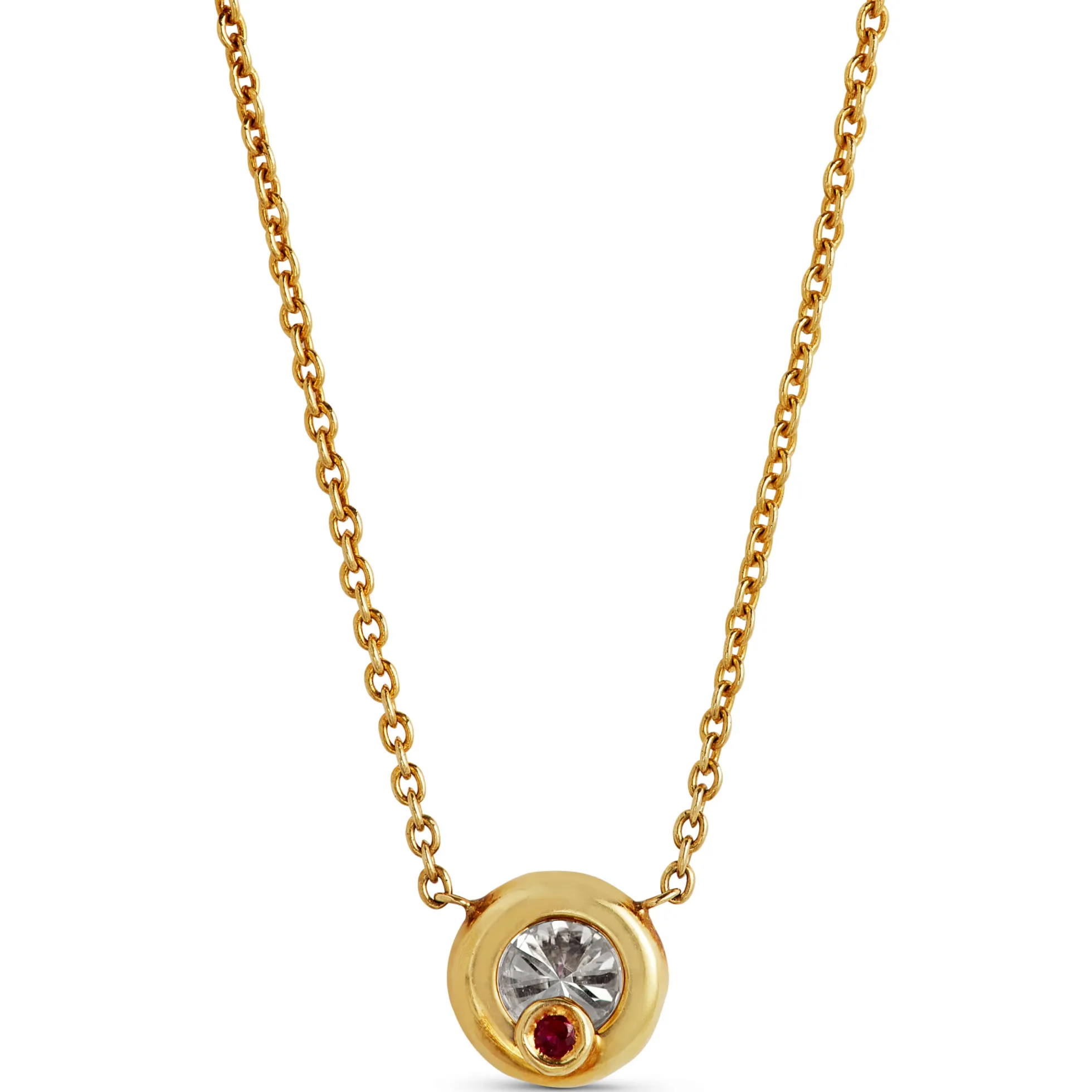 Roberto Coin Diamonds by the Inch 1-Station Diamond Necklace 18K