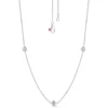Roberto Coin Diamonds by the Inch 3-Station Diamond Necklace 18K