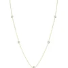 Roberto Coin Diamonds by the Inch 7-Station Diamond Necklace 18K