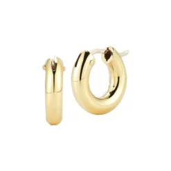 Roberto Coin 18K The Perfect Hoop® Small Rounded Earrings