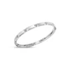 Roberto Coin 18K White Gold Love In Verona Diamond Accent Bangle