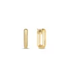 Roberto Coin 18k Yellow Designer Gold Small Square Hoop Earrings