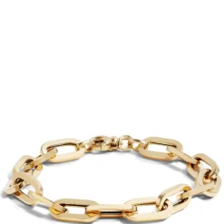 Roberto Coin 18K Yellow Designer Gold Heavy Gauge Paperclip Link Bracelet