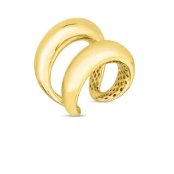 Roberto Coin 18k Yellow Designer Gold Oro Classic Ring