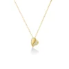 Roberto Coin 18K Yellow Gold Amorino Diamond Heart Necklace