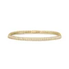 Roberto Coin 18K Yellow Gold Classic Diamond Ribbed Tennis Bracelet