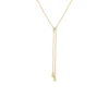 Roberto Coin 18K Yellow Gold Love In Verona Diamond Flower Lariat Necklace