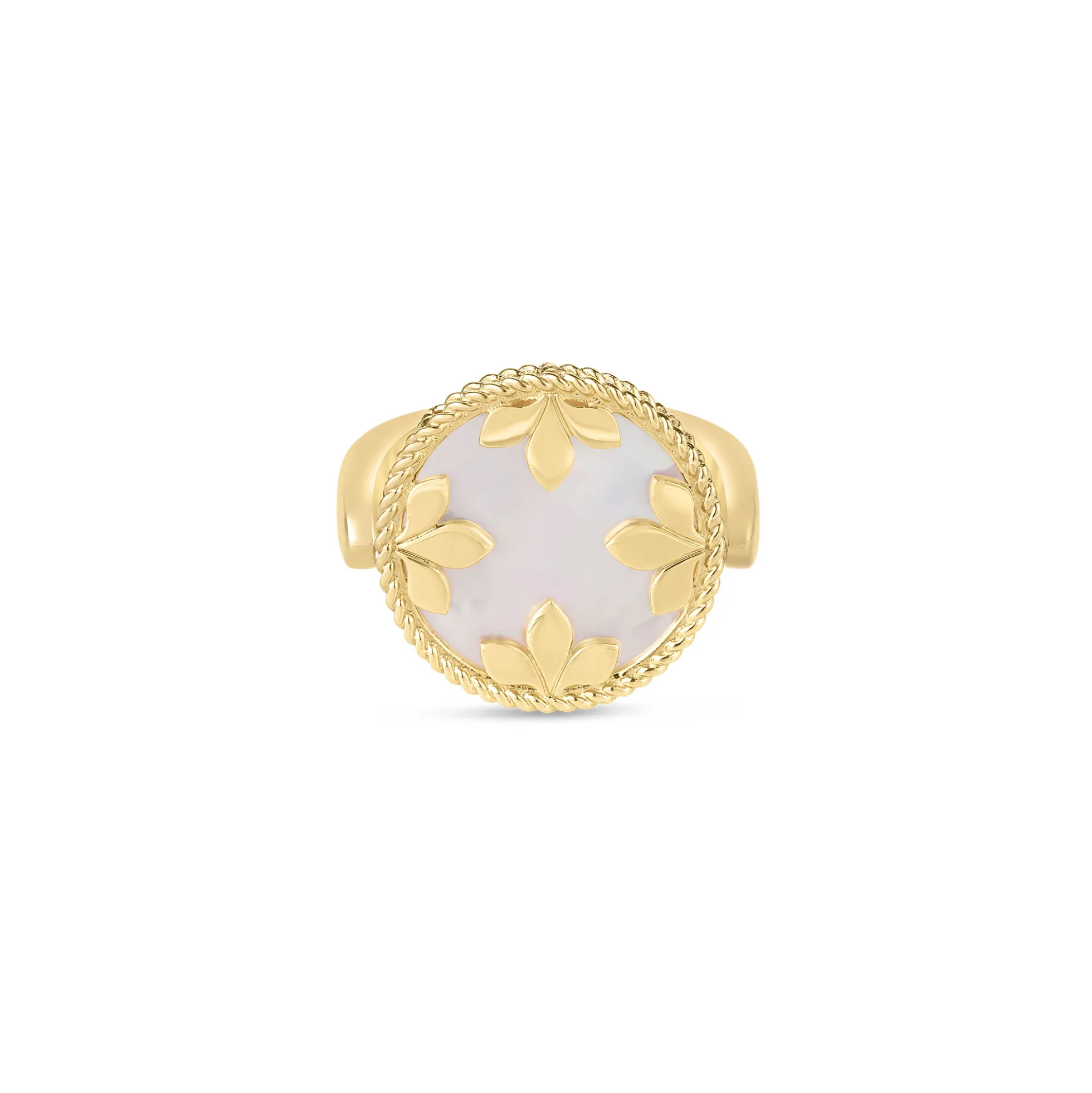 Roberto Coin 18K Yellow Gold Venetian Medallions Medium Reversible Ring