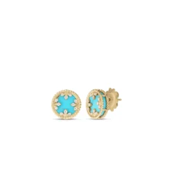 Roberto Coin 18K Yellow Gold Venetian Medallions Small Stud Earrings