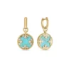 Roberto Coin 18K Yellow Gold Venetian Medallions Small Drop Earrings