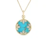 Roberto Coin 18K Yellow Gold Venetian Medallions Large Pendant Necklace