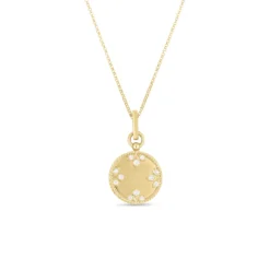 Roberto Coin 18K Yellow Gold Venetian Medallions Medium Pendant Necklace