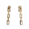 Roberto Coin 3 Link Navarra Drop Earrings 18K Yellow Gold,