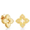 Roberto Coin Petite Venetian Princess Diamond Earrings 18K